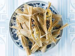 Corn and Black Bean Tamales