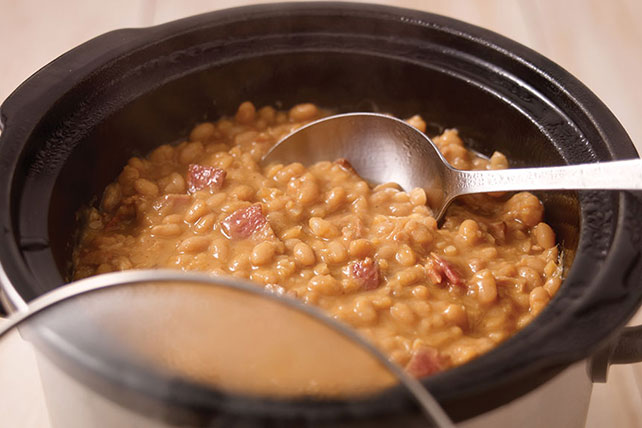 Slow-Cooker Pork 'n Beans