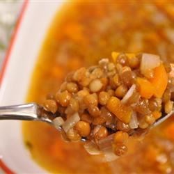 Greek Lentil Soup (Fakes)