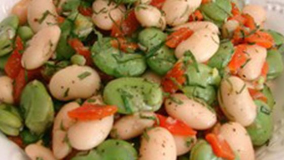 Fava and Butter Bean Salad 