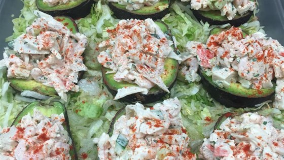 Seafood Stuffed Avocados