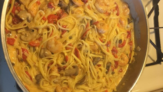 Blackened Shrimp Stroganoff