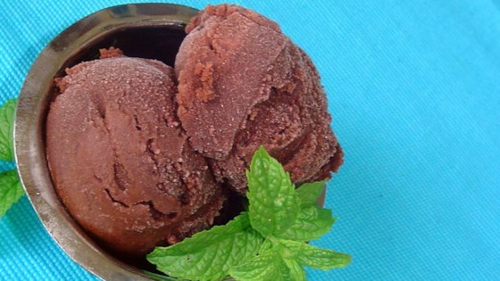 Easy Chocolate Sherbet