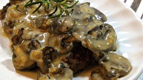 Mushroom Cream Gravy Sauce