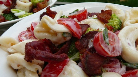 Tortellini Bacon Broccoli Salad