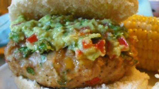 Green Chili Chicken Burgers