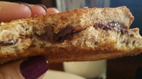 Peanut Butter and Chocolate Panini