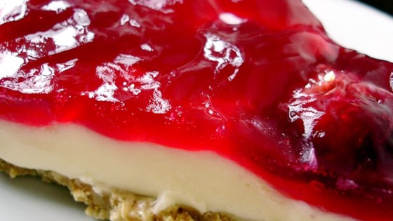 The Best Unbaked Cherry Cheesecake Ever