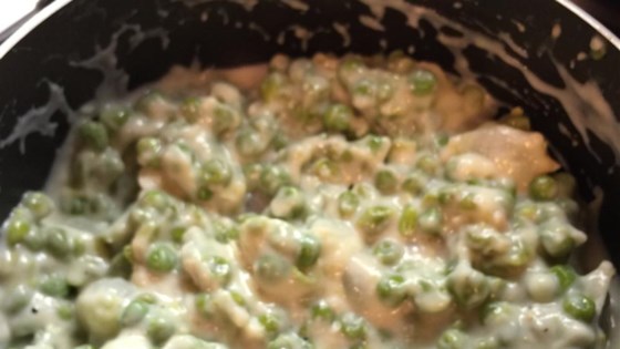 Creamed Peas and Onions