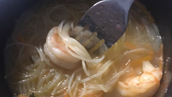 Oriental Shrimp Noodle Soup