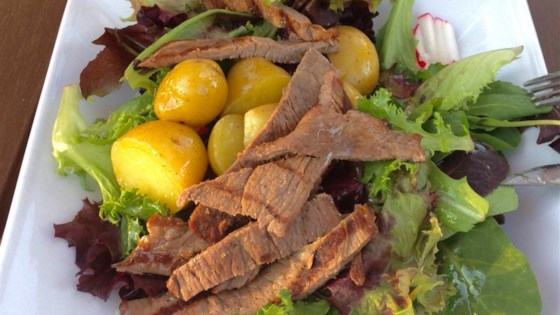 Warm Steak and Potato Salad