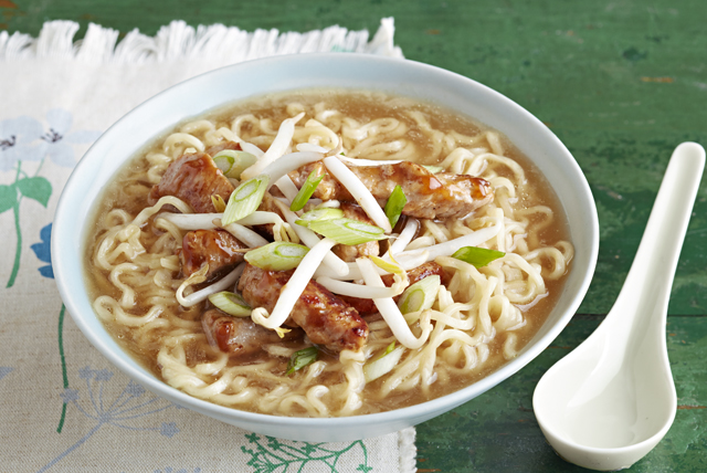 Barbecue Pork Noodle Bowl