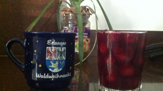 Weihnachtsbowle Gluhwein