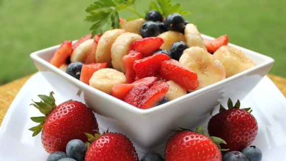 Red, White, and Blueberry Fruit Salad