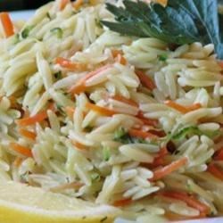 Lemon Orzo Primavera