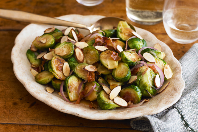 Cider-Glazed Brussels Sprouts