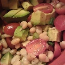 White Bean, Tomato, and Avocado Salad