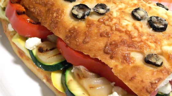 California Grilled Veggie Sandwich