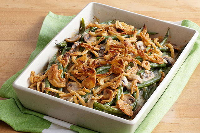 Green Bean Casserole with Mushrooms