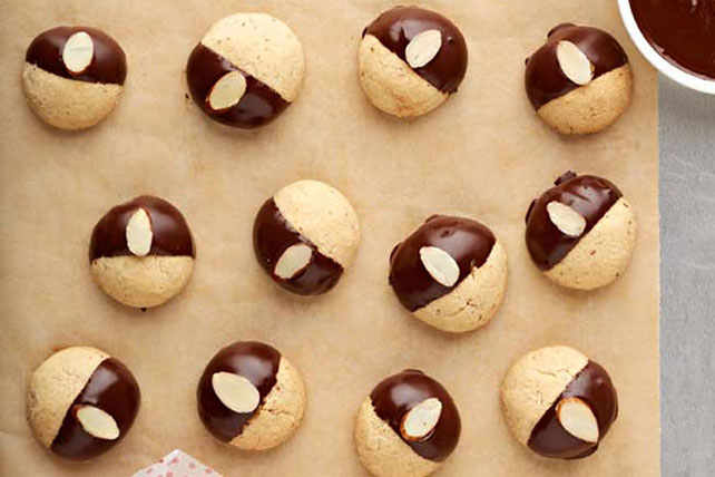 Chocolate-Dipped Mexican Wedding Cookies