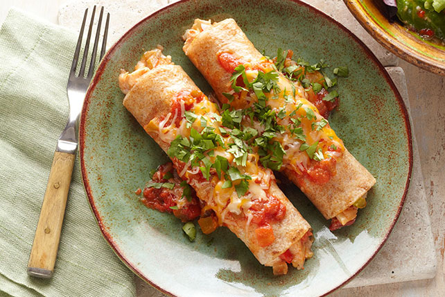 Fiesta Chicken Enchiladas Recipe