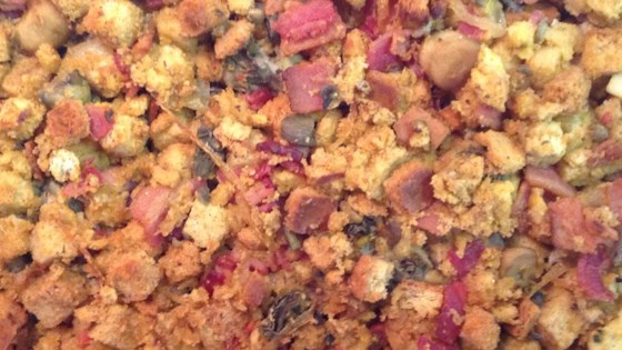 Bacon, Mushroom, and Oyster Stuffing