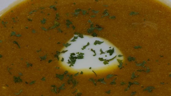 Roasted and Curried Butternut Squash Soup