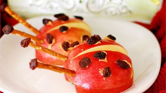 Apple Ladybug Treats