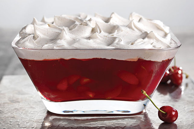 JELL-O Cherry-Pomegranate Dessert