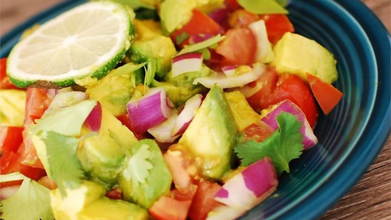 Persian-Style Tomato Avocado Salad