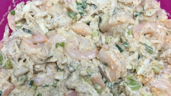 Classic Crab and Shrimp Salad