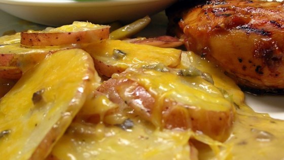 Over the Fire Scalloped Potatoes