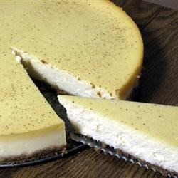 Kim's Eggnog Cheesecake