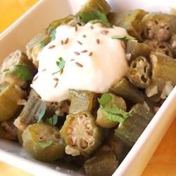 Easy Indian Style Okra