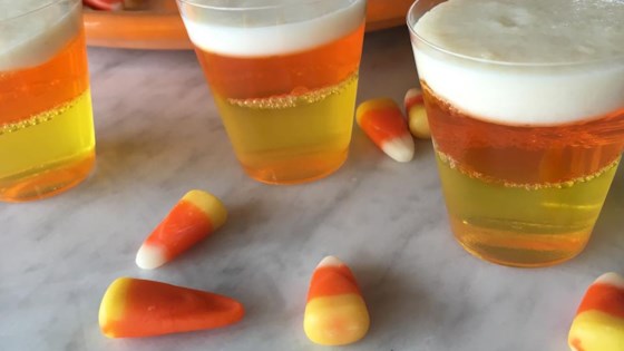 Halloween Candy Corn Jell-O® Shots