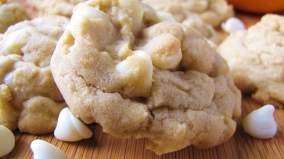 White Chocolate Orange Cookies