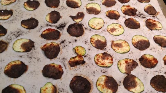 Quick Zucchini Chips