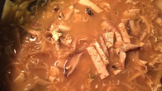 Hot and Sour Soup with Bean Sprouts