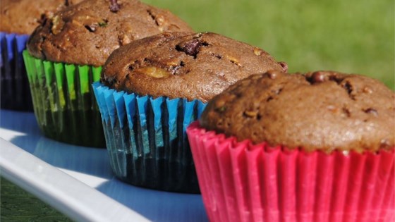 Chocolate Zucchini Muffins