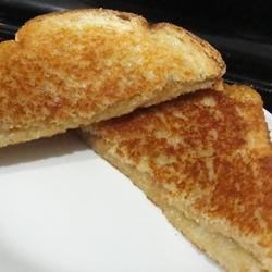 Grilled Cheese and Peanut Butter Sandwich