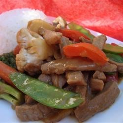 Pork in Peanut Sauce