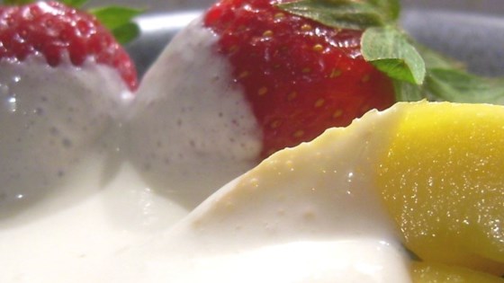 Unbelievably Good Fruit Dip