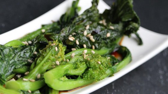 Sauteed Broccoli Rabe with Ponzu Sauce