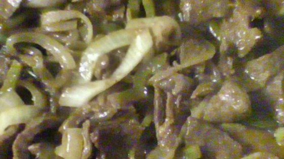 Beef Tip Salad Topping