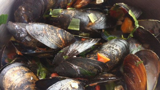 Patti's Mussels a la Mariniere