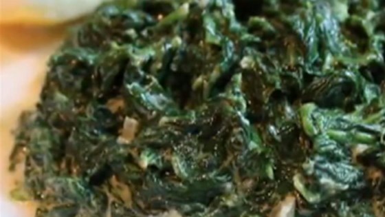 Fast and Easy Creamed Spinach