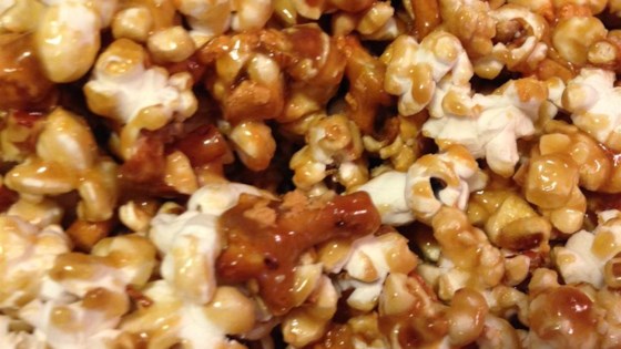 Caramel Pretzel Nut Popcorn