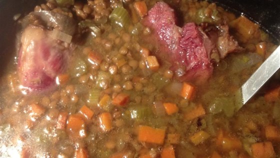 Leslie's Ham Lentil Soup