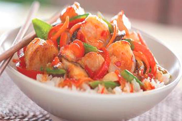 Shrimp and Scallop Stir-Fry - cooker-king